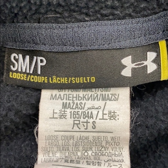 𝅺men’s SM/P Under Amour Cold Gear Hoodie - Picture 5 of 6